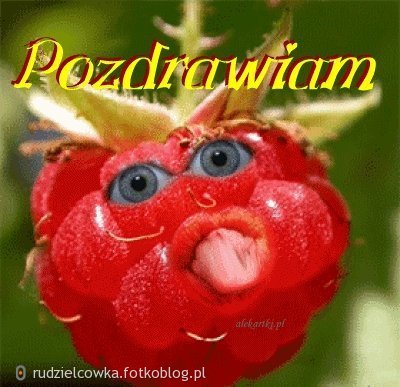 Pozdrowienia od Maliny :D