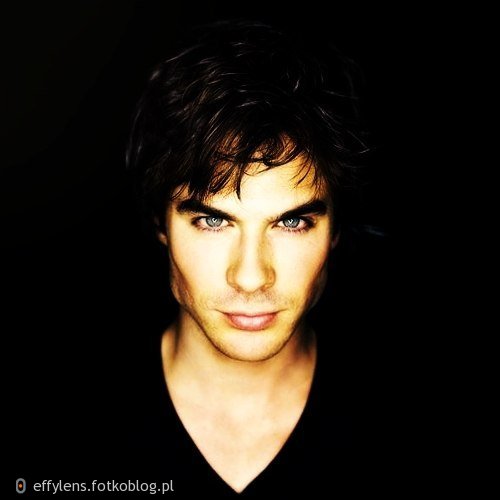 Ian as Damon Salvatore 