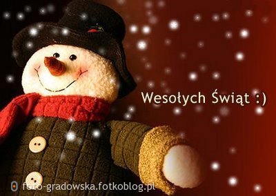 GRADOWSKA Wesołych Świąt Wszystkim Życzę :***