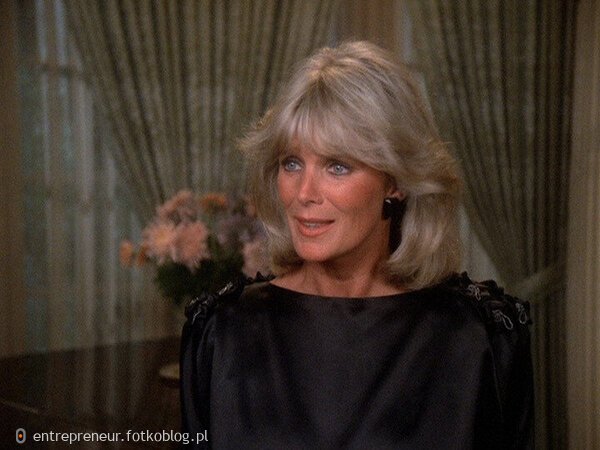 Linda Evans as Krystle, Feb 2