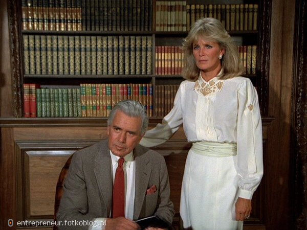 Linda Evans as Krystle, Feb 2