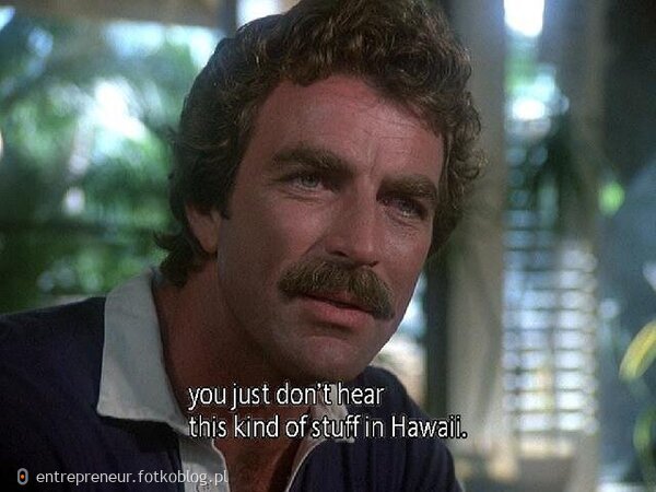 TOM SELLECK AS MAGNUM PI 7