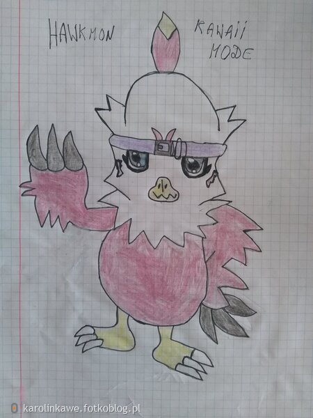 Kawaii Hawkmon 