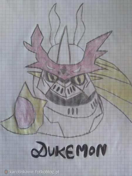 Dukemon's Face