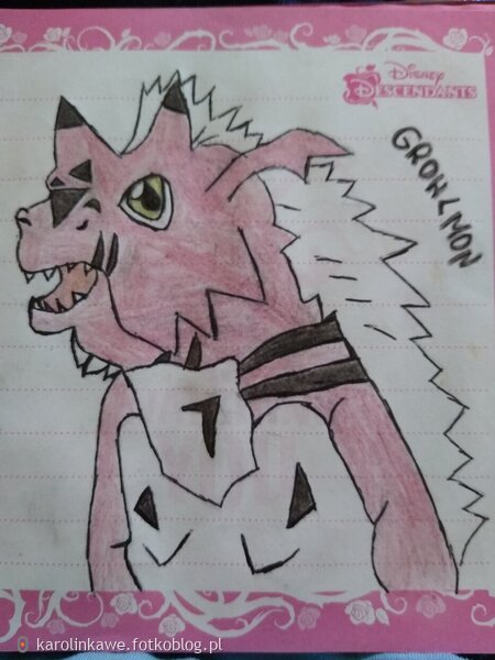 Happy Growlmon 