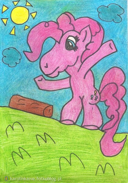 Horsie Pinkie Pie On Her Adventure - My Little Pony 