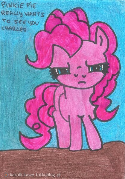 Pinkie Pie Really Wants To See You...