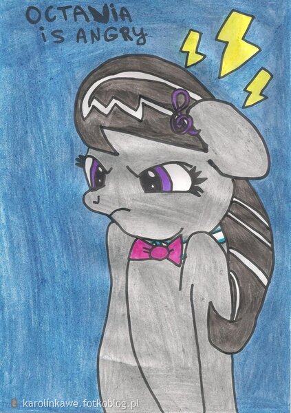 Angry Octavia - My Little Pony 