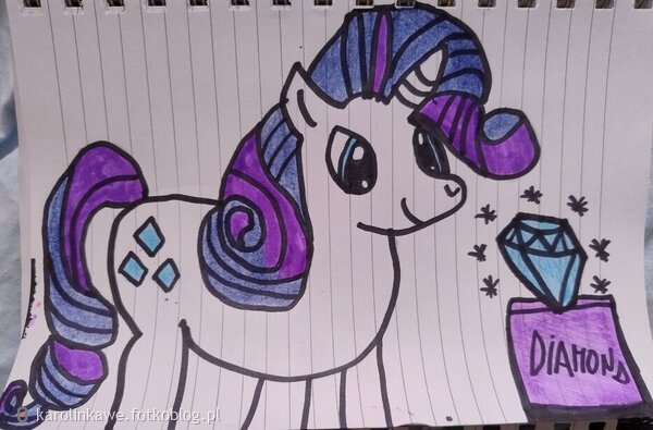 Niezwykła Rarity i jej Diament - My little pony 