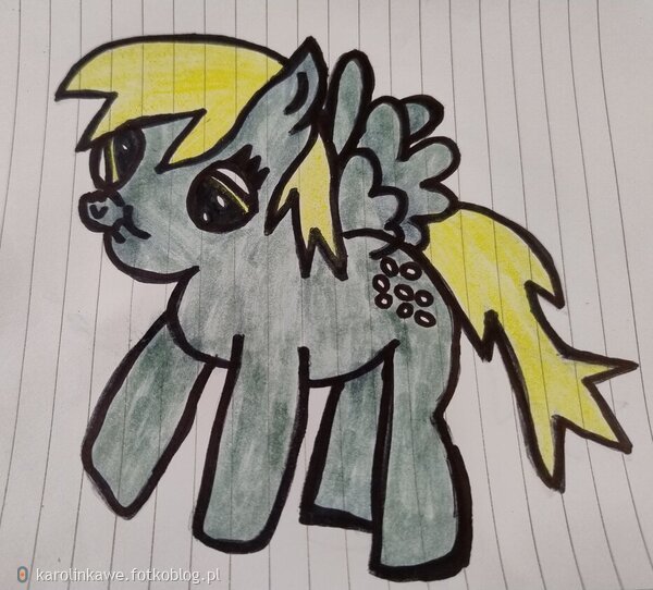 Grymaśny Derpy Hooves - My little pony 