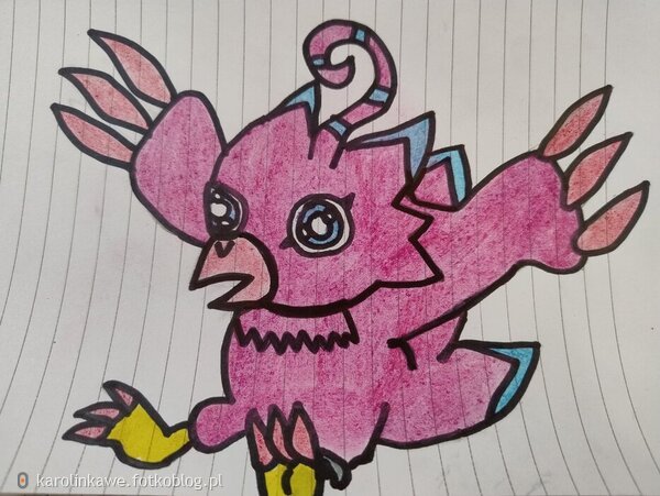 Piyomon Wzlatuje - Digimon Adventure 