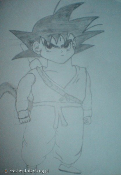 Młody Goku :D