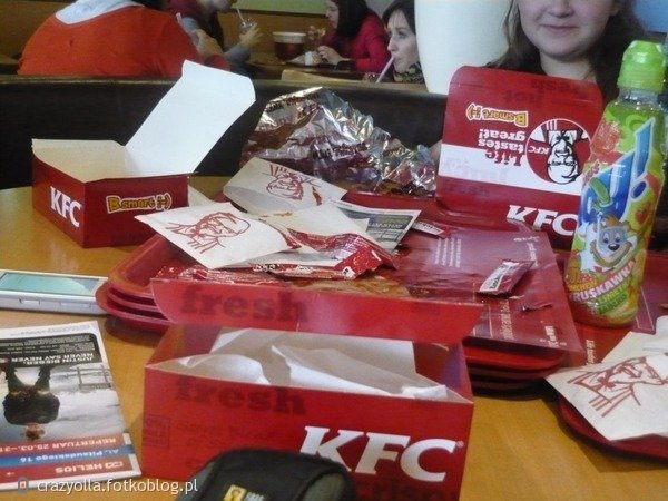 A oto stół po kfc