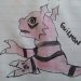 Sitting Guilmon 2  ::  