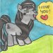 Charming Octavia Shouting : "I Love You" - My Little Pony   ::  