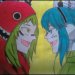 Vocaloidy moje ukochane! Matryoshka :P  :: Hatsune Miku i Gumi Megpoid :D
Do tego piosenka.. 